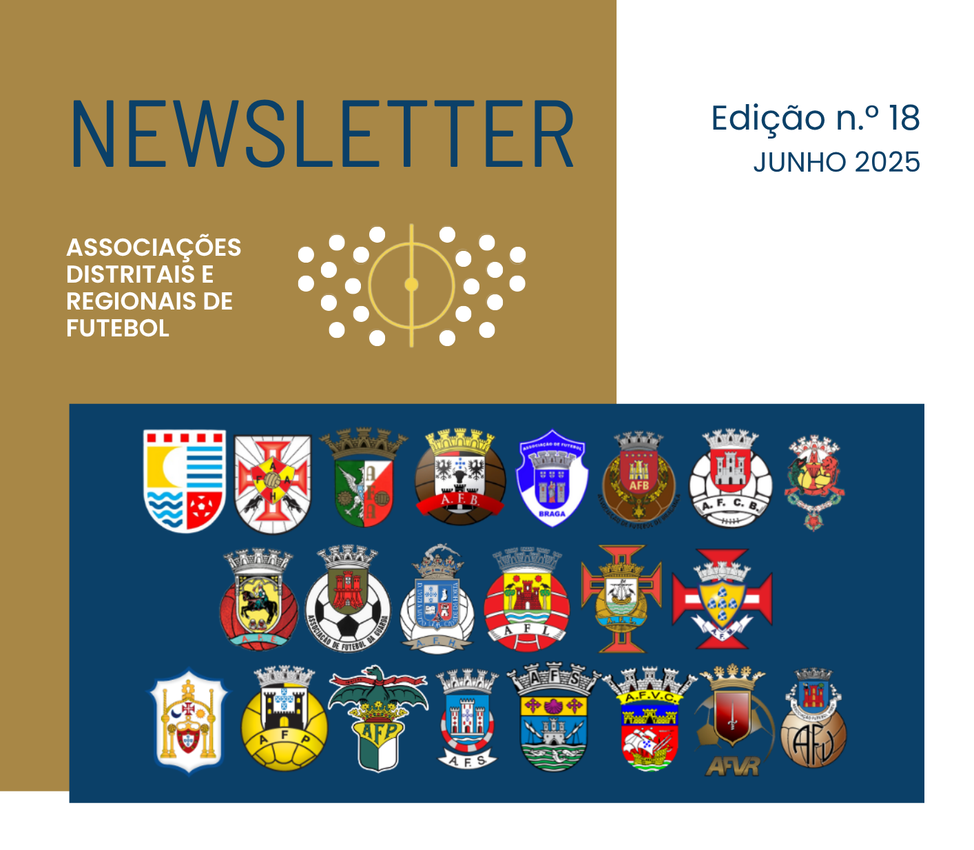 Newsletter das Associações Distritais e Regionais de Futebol