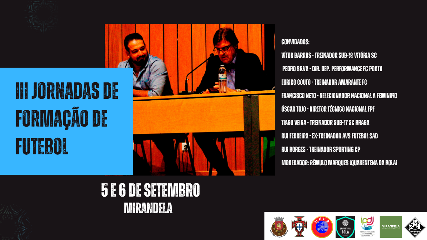 III Jornadas de Formação de Futebol da AF Bragança