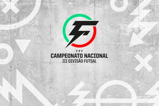  Sorteada a 1.ª fase do Campeonato Nacional III Divisão Futsal