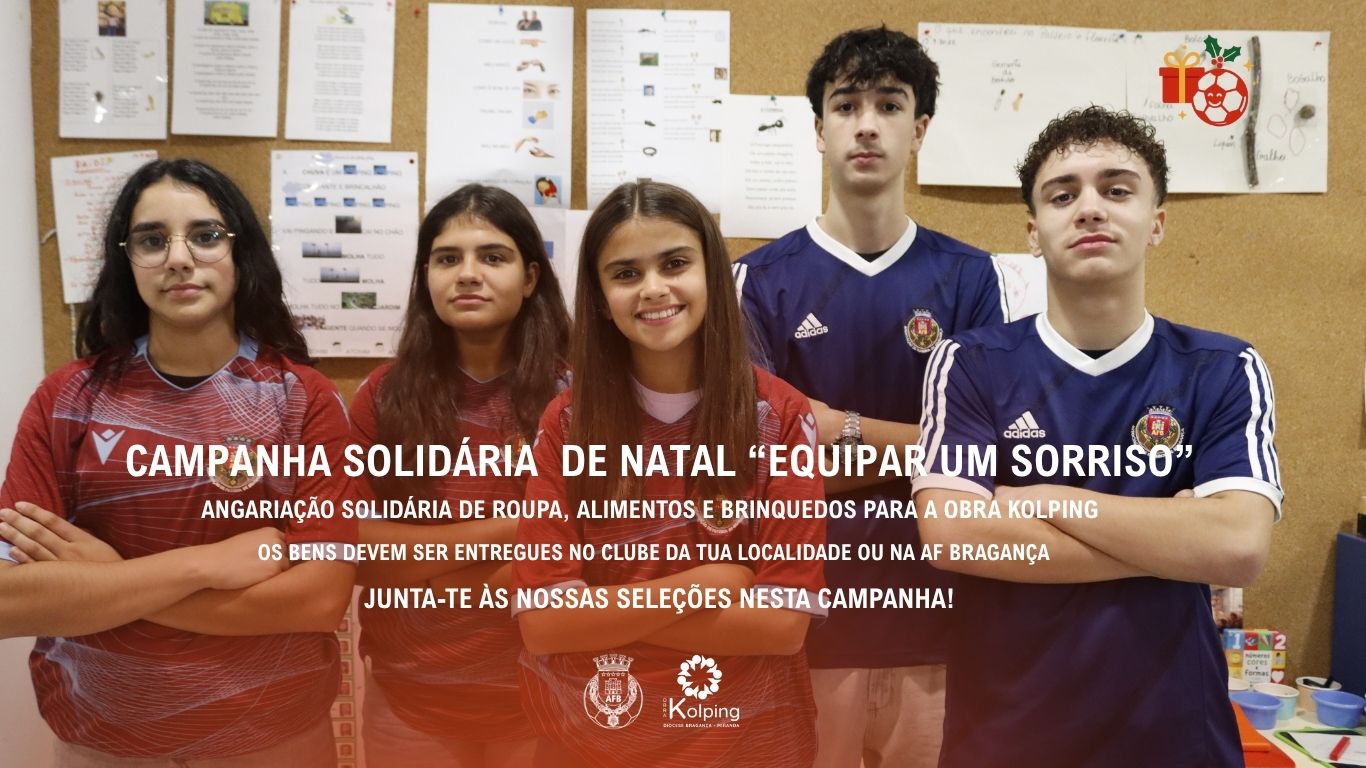 AF Bragança lança Campanha Solidária de Natal "Equipar um Sorriso"