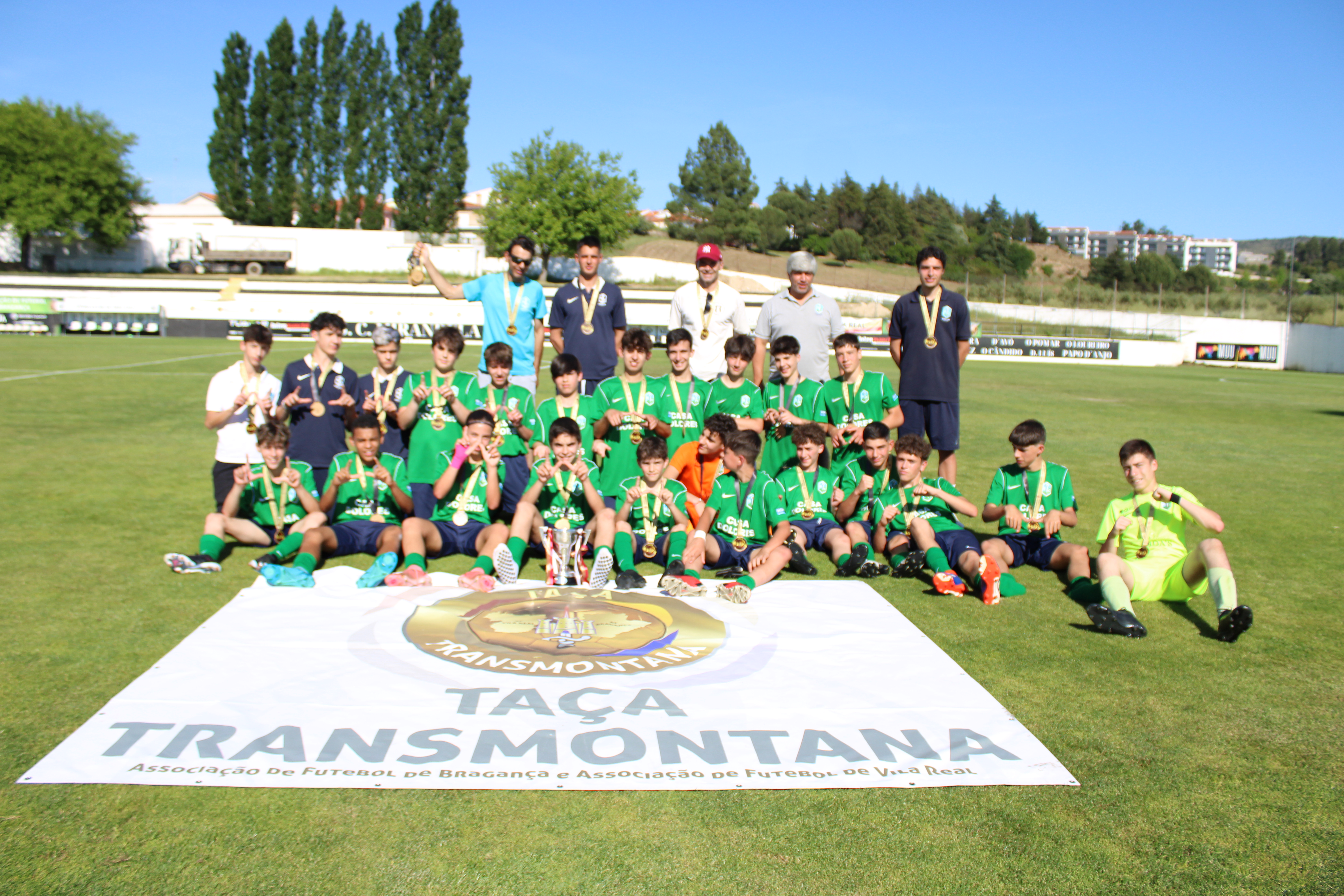 ACDE Diogo Cão conquista Taça Transmontana de Futebol Sub-14