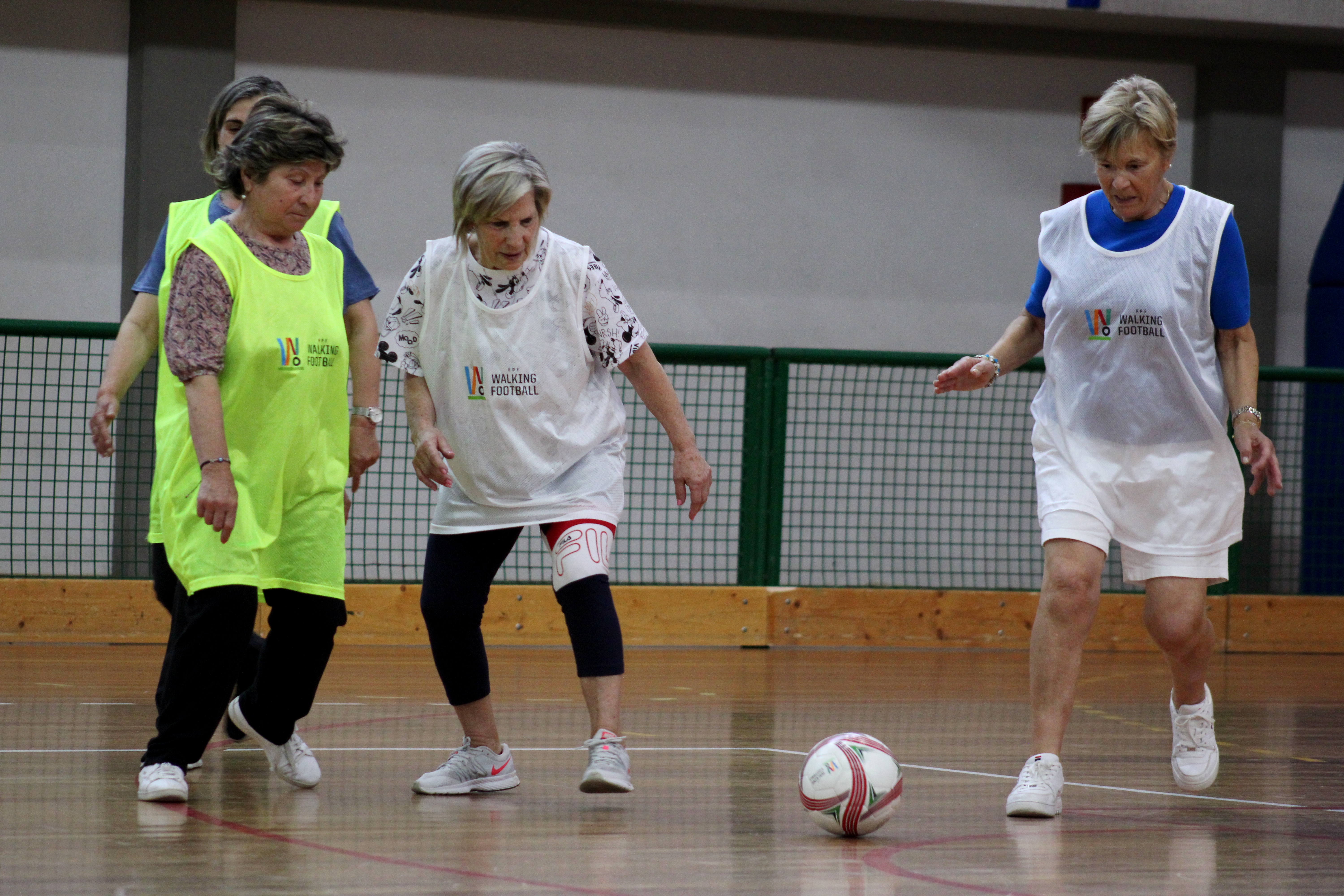 Bragança recebeu demonstração de Walking Football 