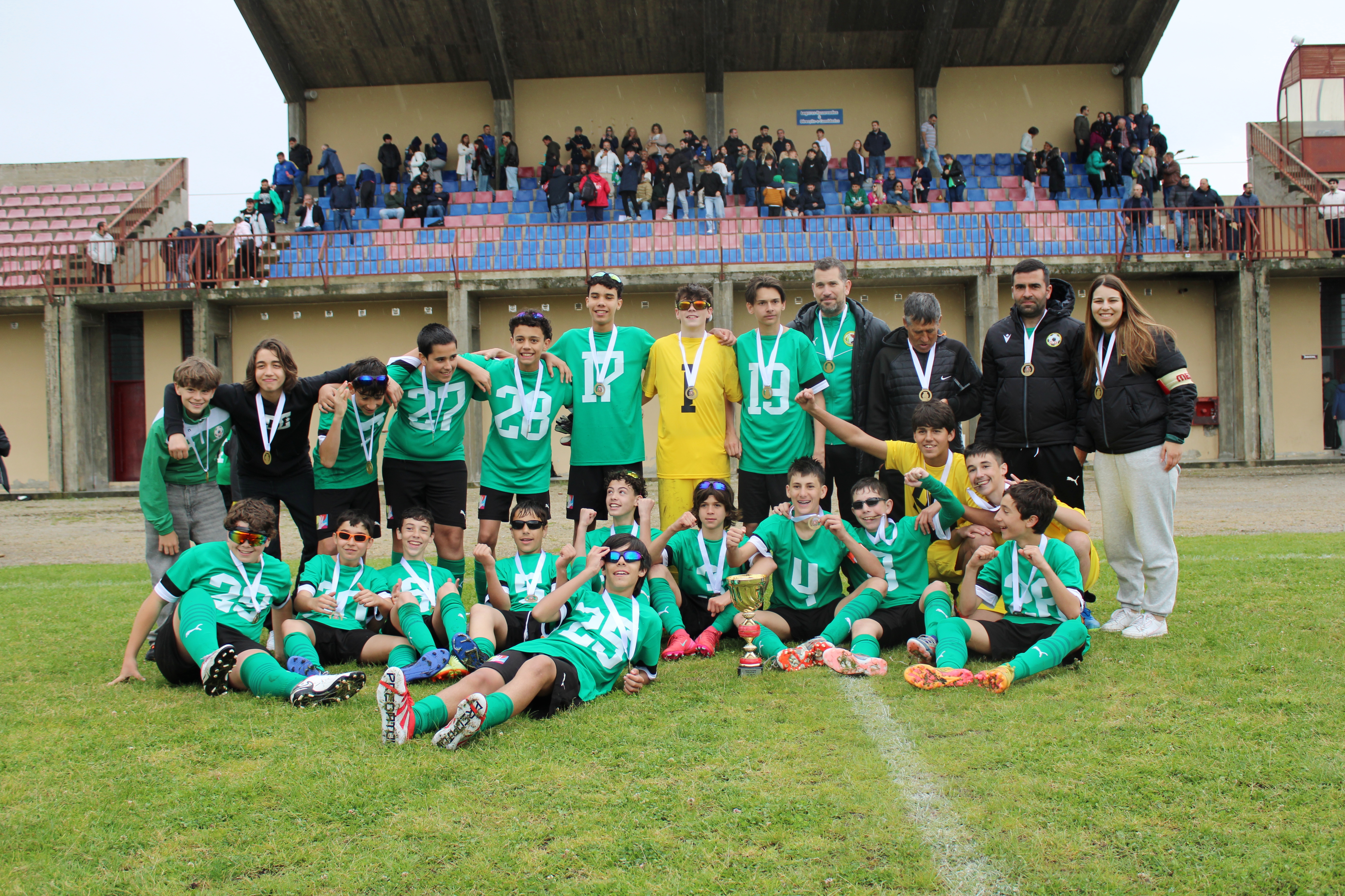 ADSP Vale do Conde conquista Taça Distrital de Iniciados 