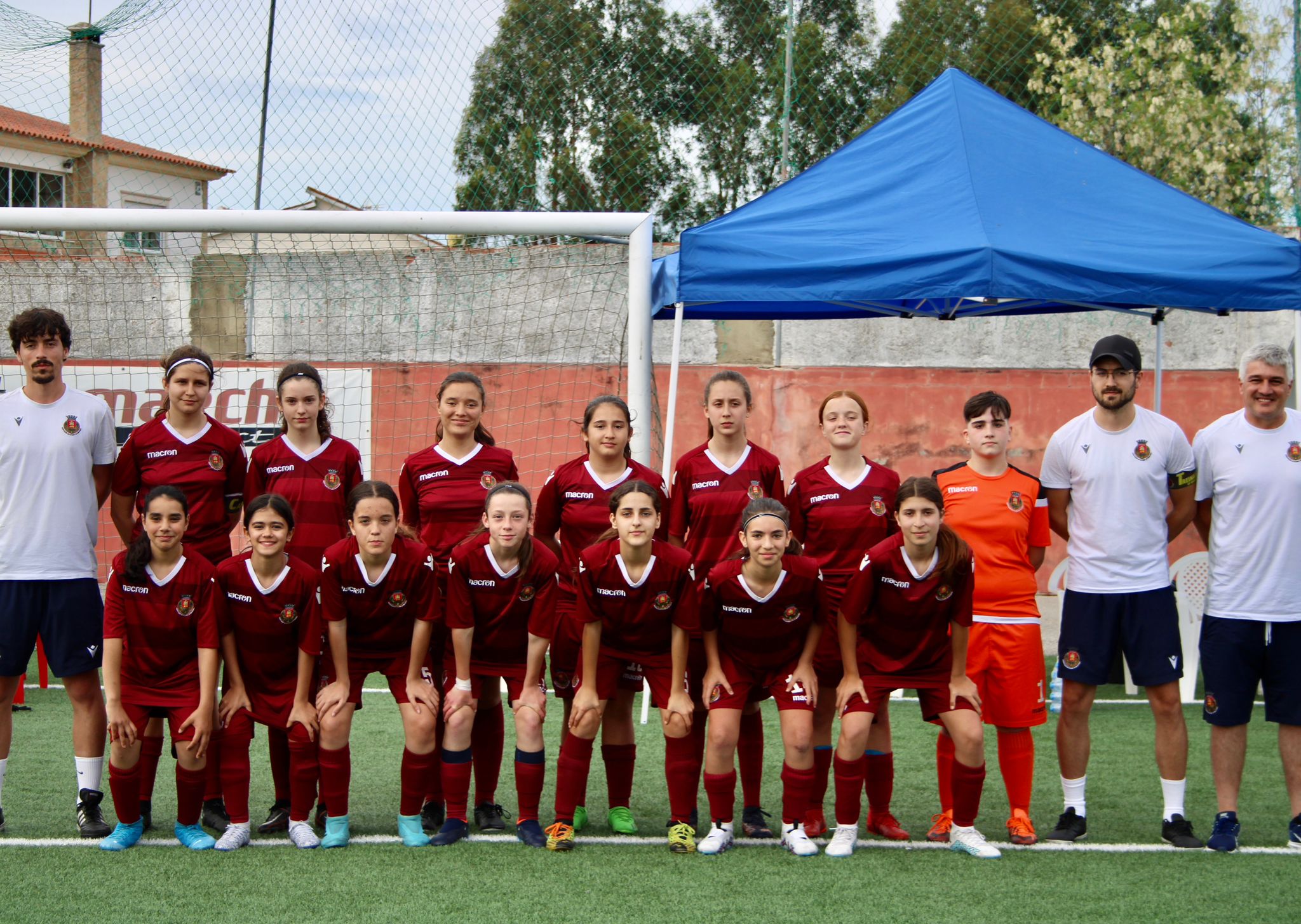 Seleção Distrital Feminina Sub-14 (Futebol) despede-se de Leiria com vitória