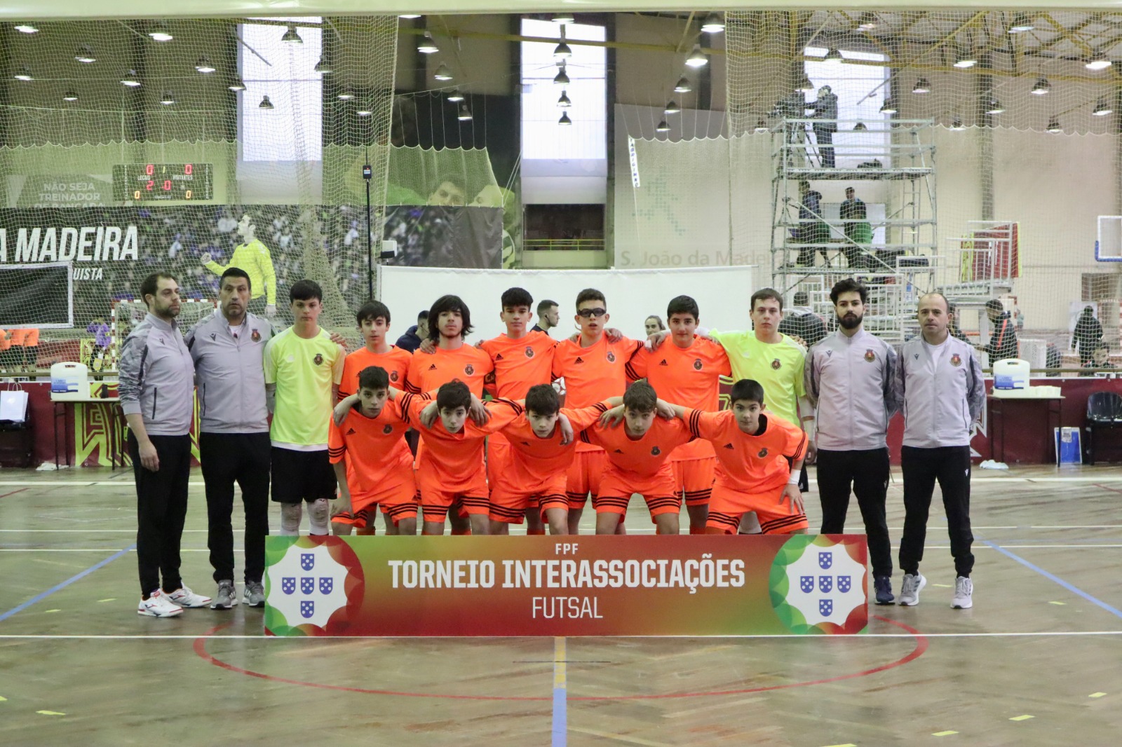 Participação a roçar a perfeição da Seleção Distrital de Futsal Masculino Sub-15