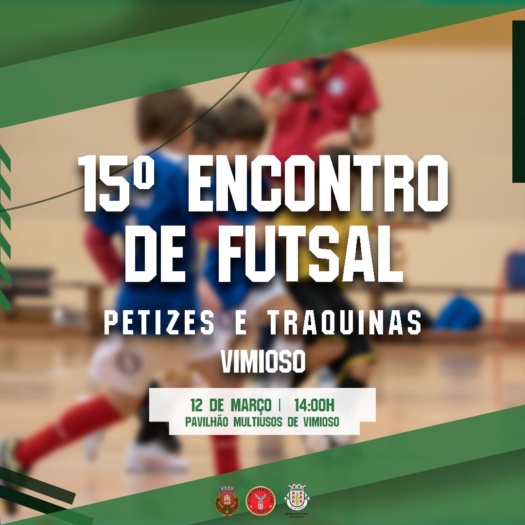 Vimioso recebe 15º encontro Petizes e Traquinas de Futsal
