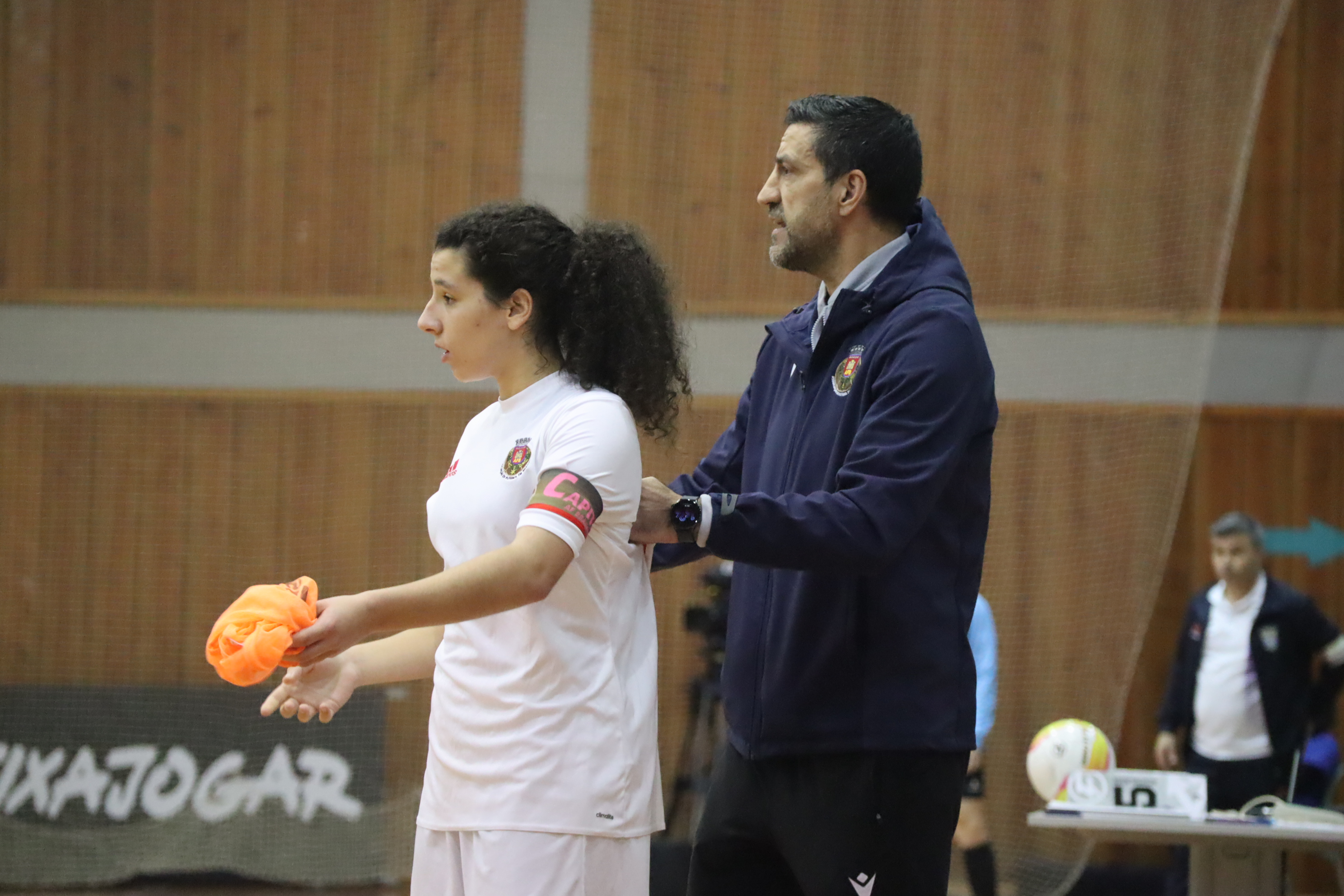Seleção Distrital Sub-17 Futsal Feminina disputou hoje o 2º jogo do Torneio Interassociações