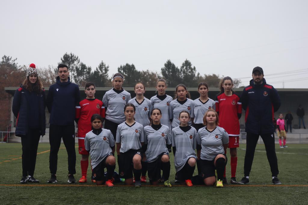 Seleção Distrital Sub-14 Futebol Feminina carrega baterias para Leiria