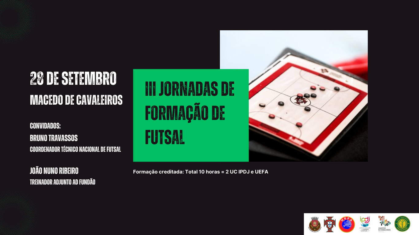 III Jornadas de Formação de Futsal 