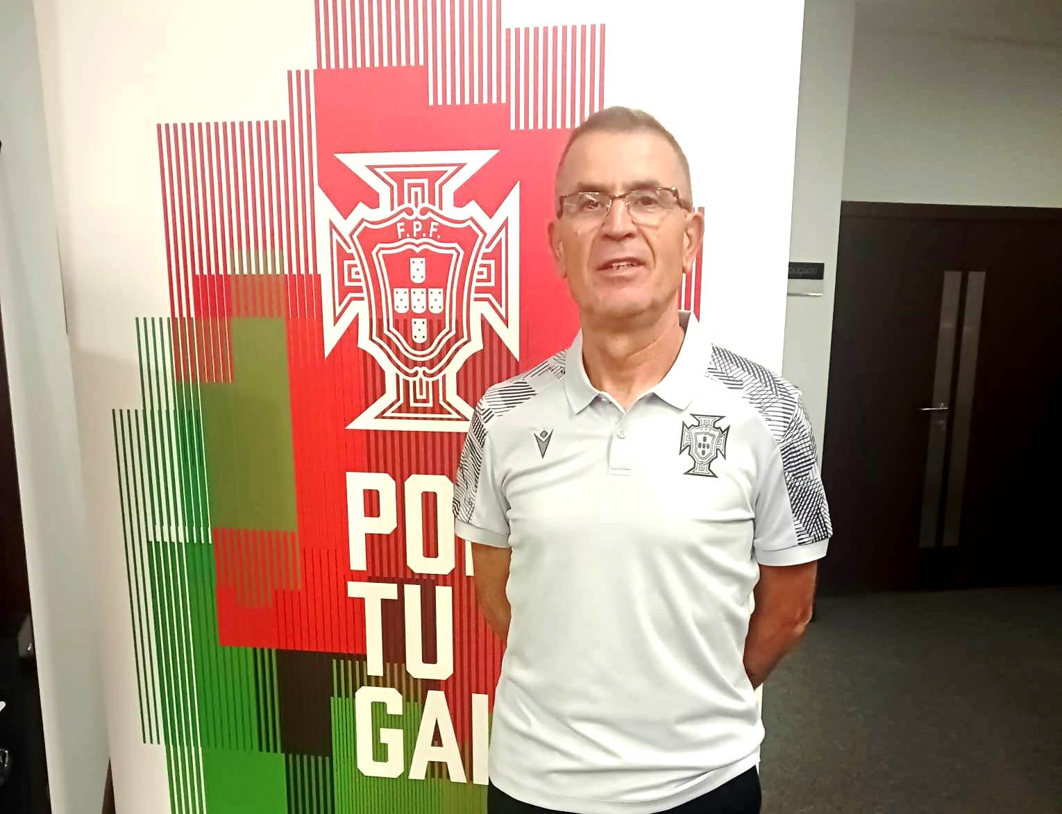 Observador da AF Bragança presente na Ação de Reciclagem e Avaliação da FPF