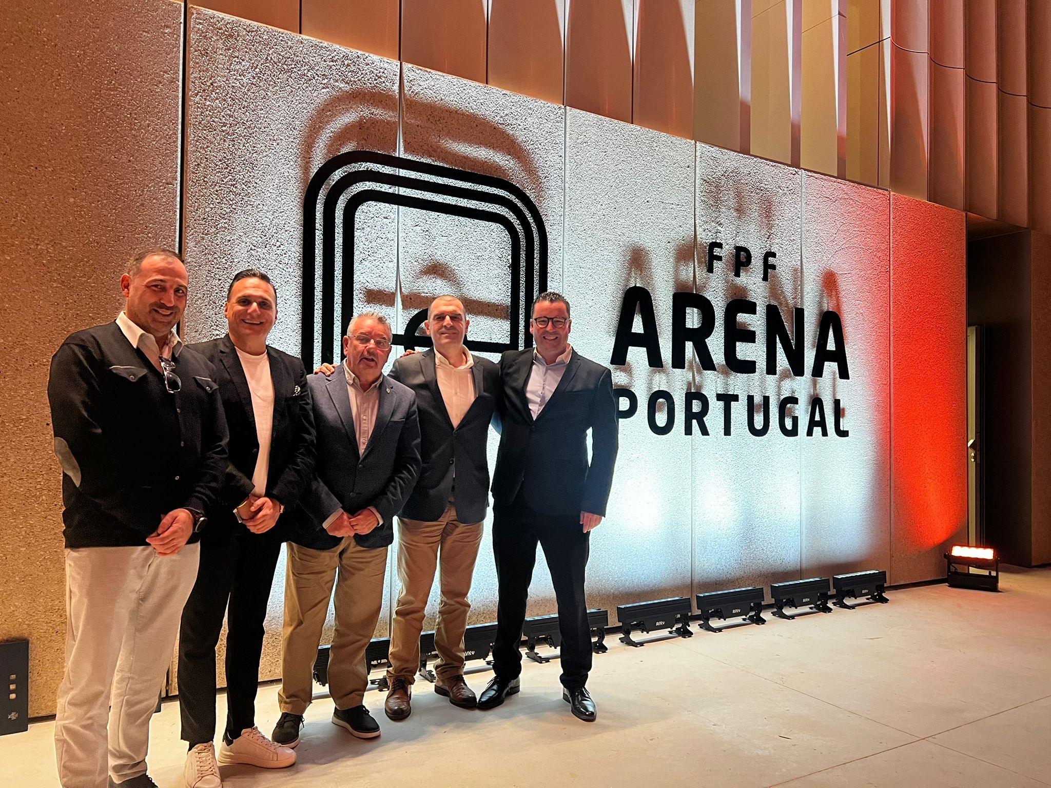 AF Bragança representada na inauguração da FPF Arena Portugal 