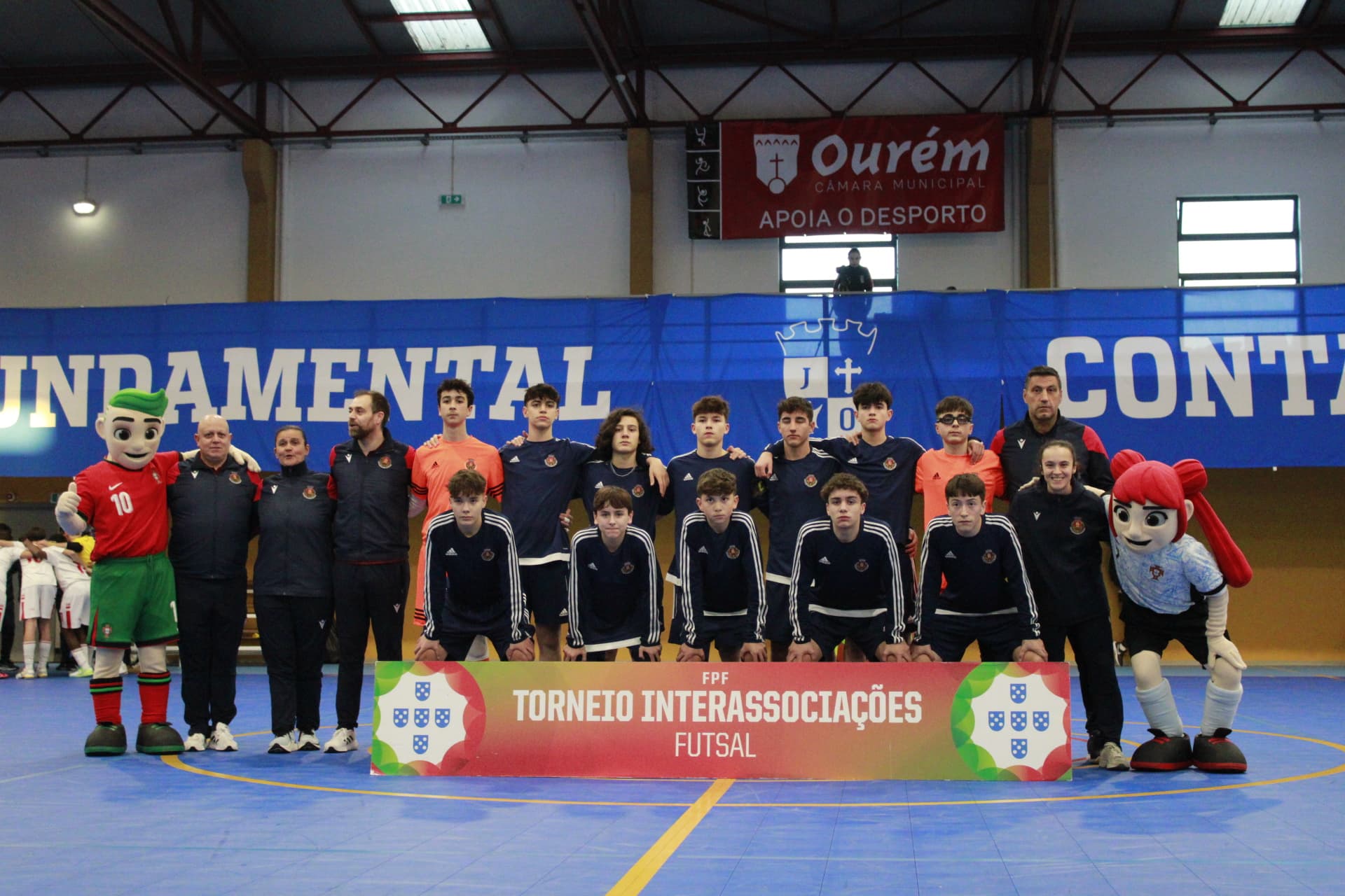 Começou o Torneio Interassociações sub-15 futsal masculino 