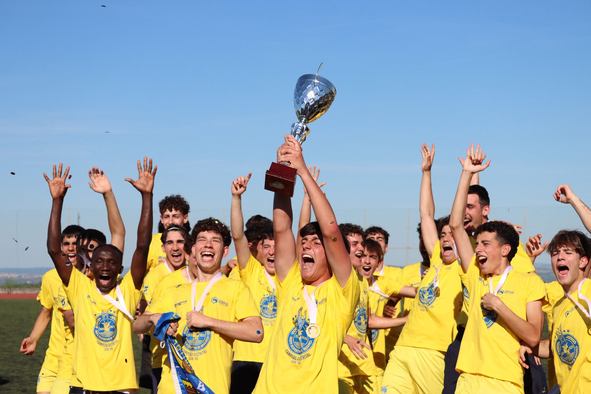 GDB Bragança sagra-se campeão distrital de futebol em juniores 