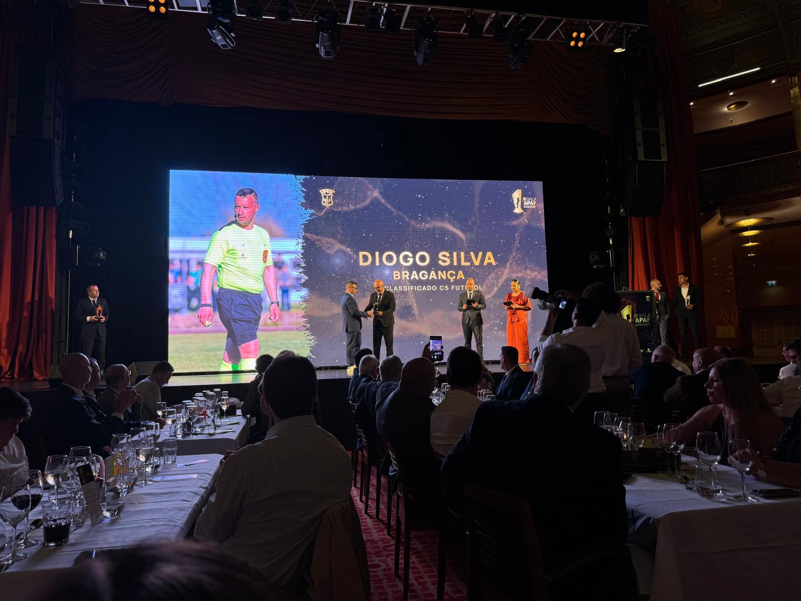 Árbitros da AF Bragança premiados na Gala da APAF 