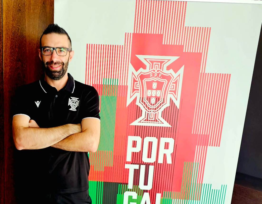 Árbitro da AF Bragança na Ação de Reciclagem e Avaliação da FPF