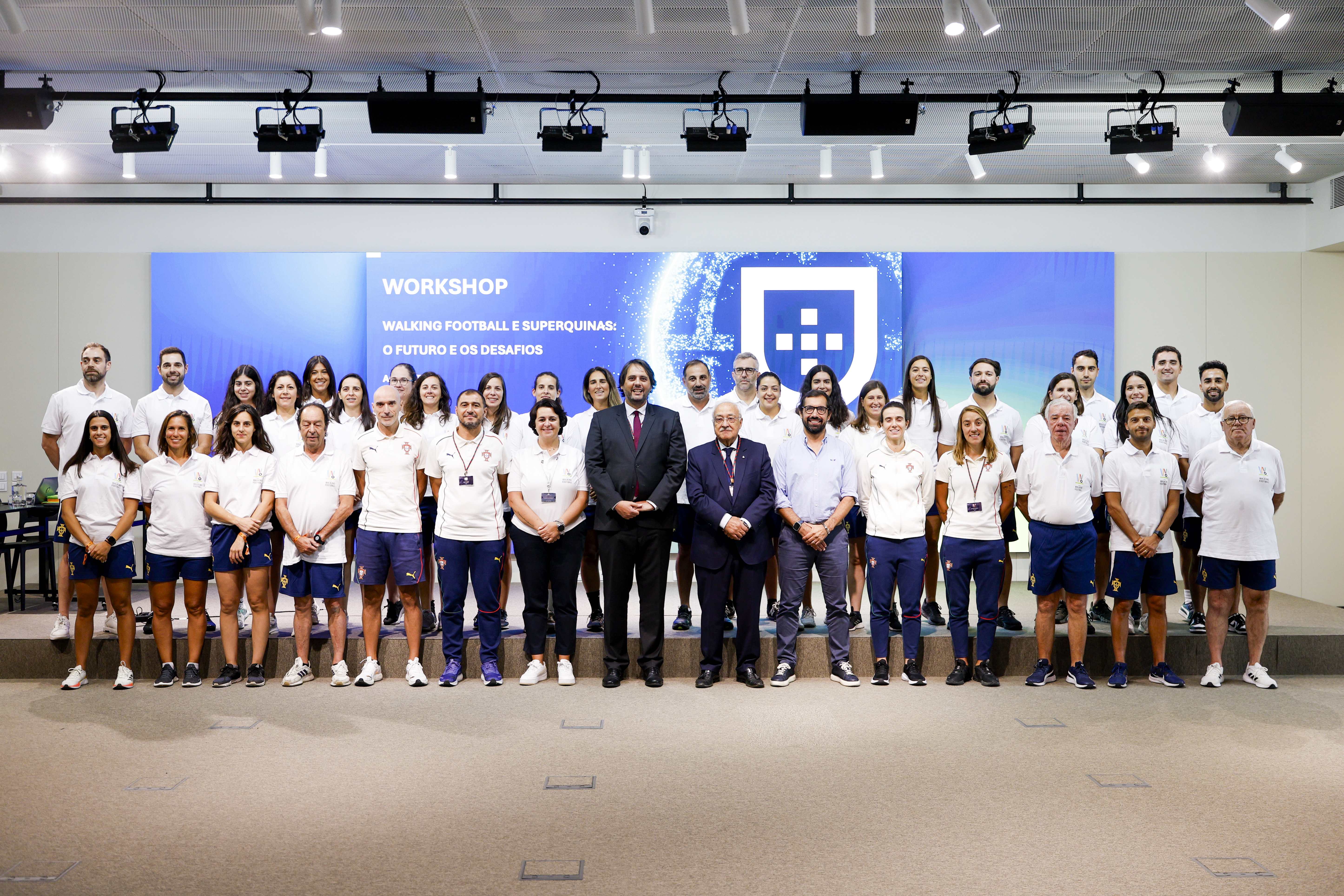 AF Bragança presente no Workshop de Walking Football e Superquinas