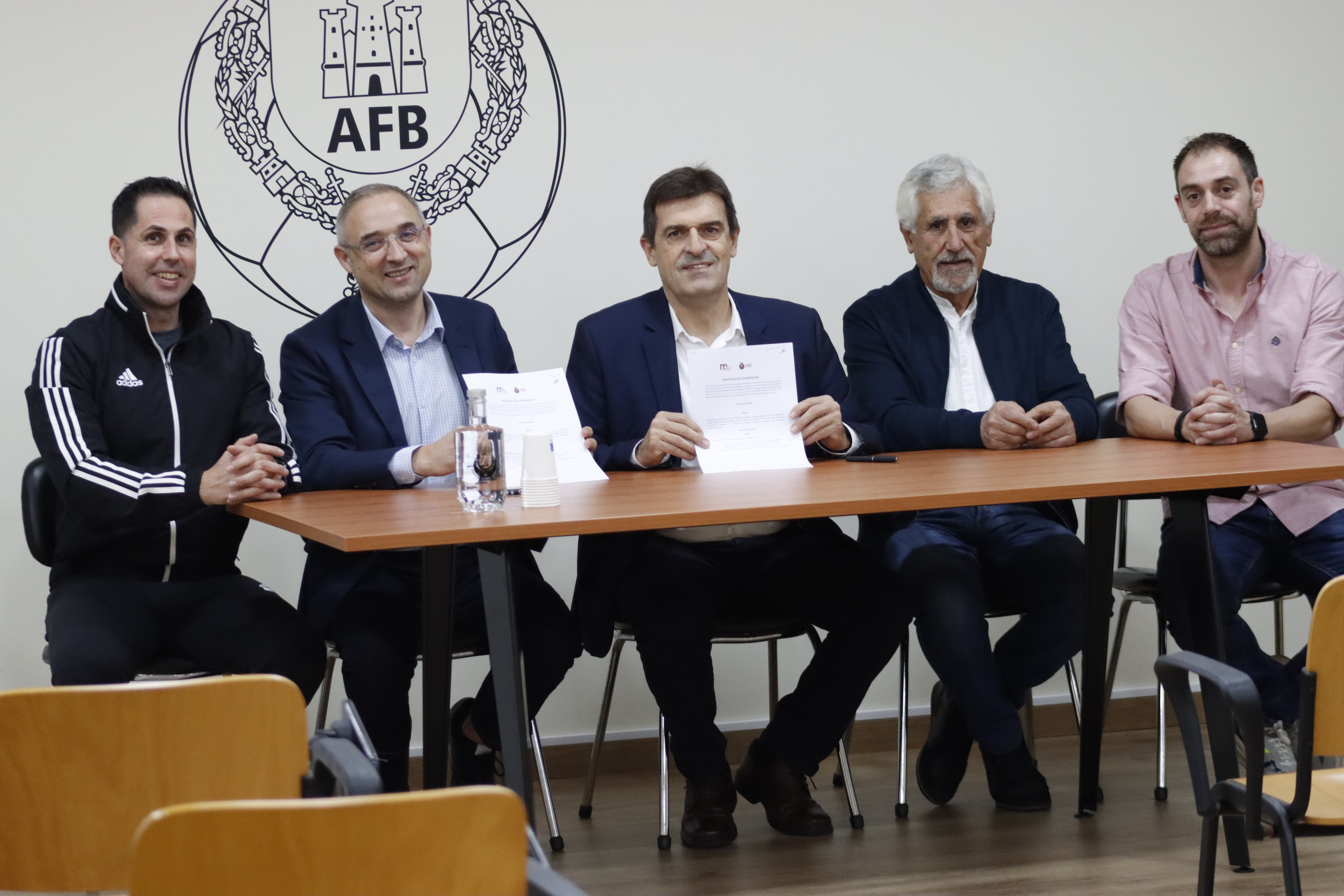 AF Bragança e CSP Santos Mártires assinam protocolo de colaboração 