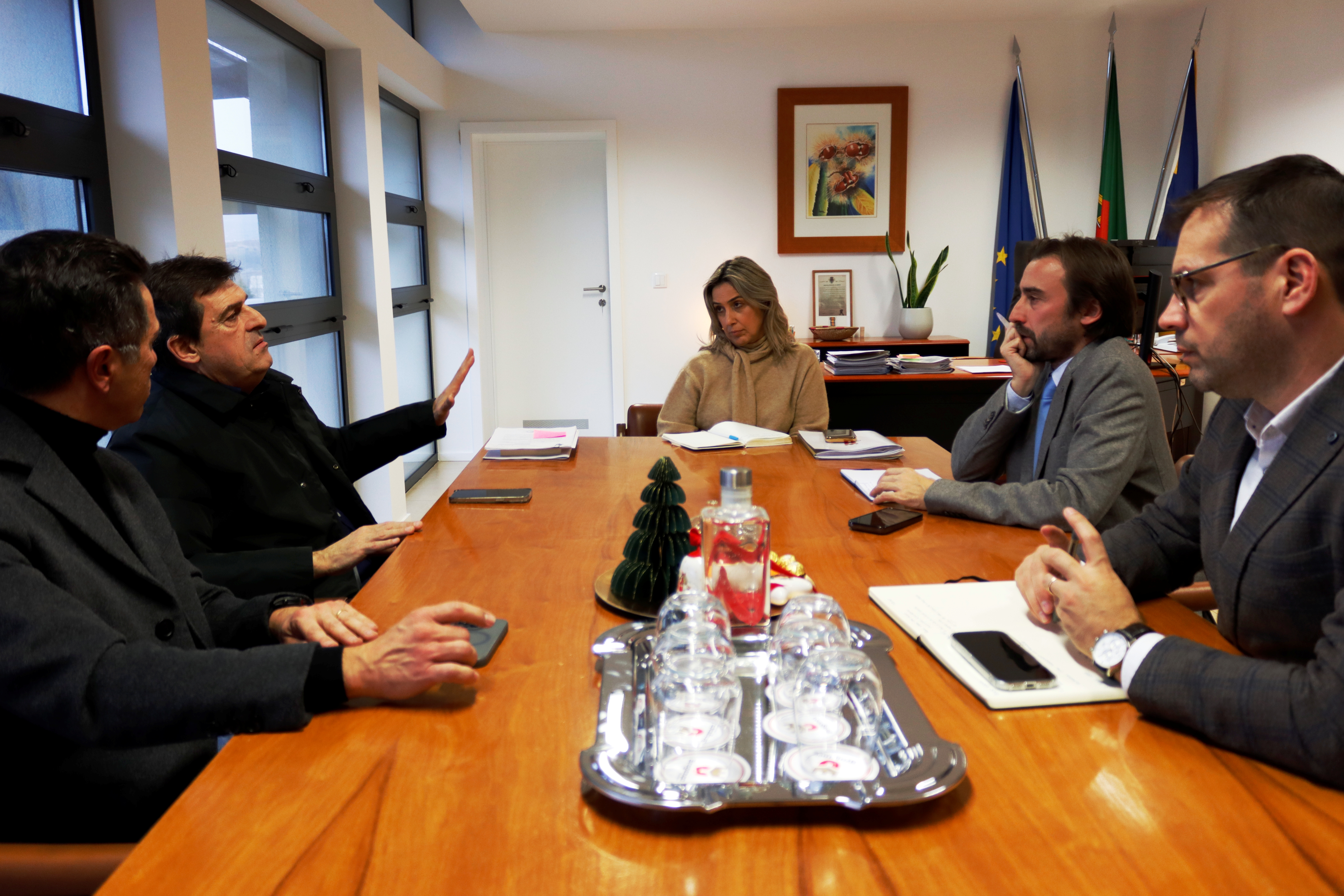 Associação de Futebol de Bragança reuniu com Município de Bragança 